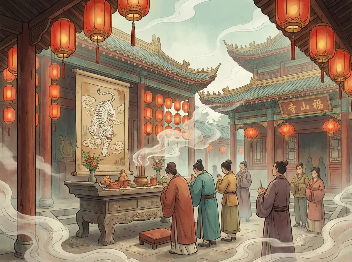 白虎神祭祀仪式 - 四虎tv | 民间信仰